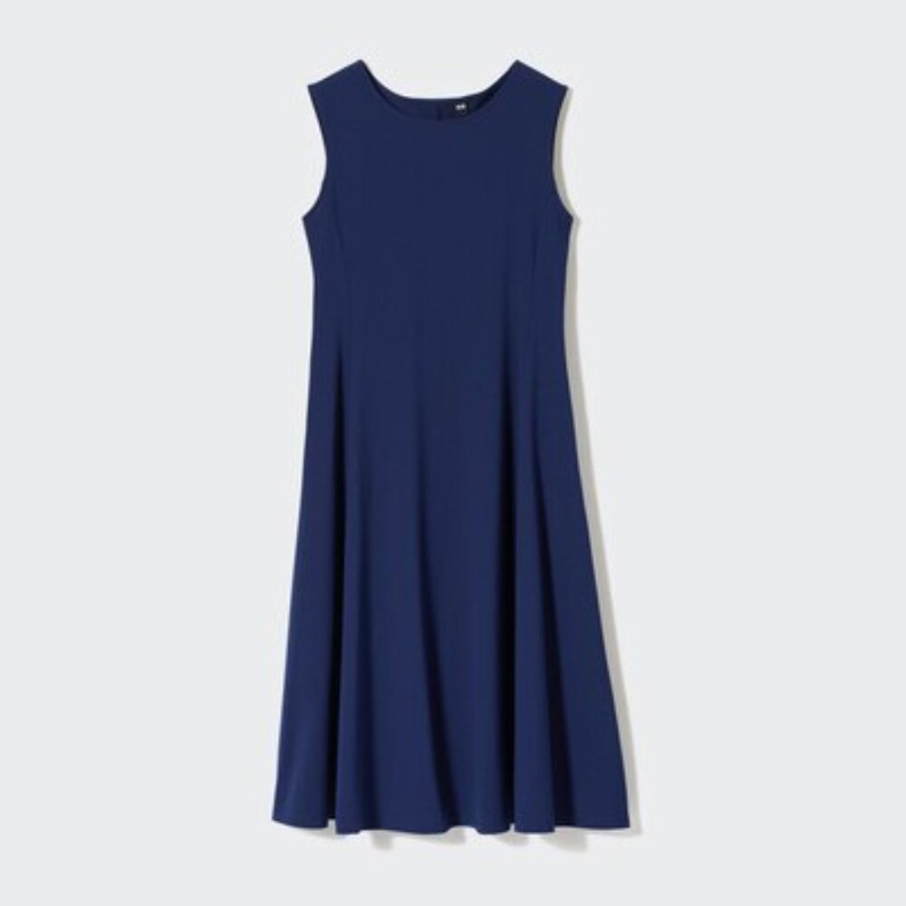 💙✨ Uniqlo Navy Sleeveless Mini Shift Dress – Excellent ✨💙